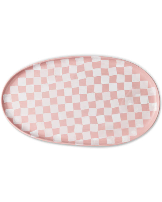 Kip & Co CHECKERED PLATTER | The Ivy Plant Studio 