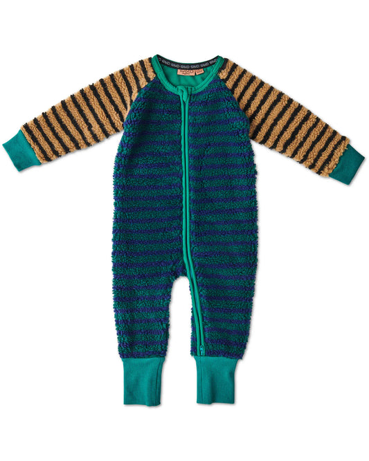 Kip & Co CRUSADER SHERPA LONG SLEEVE ZIP ROMPER| The Ivy Plant Studio 