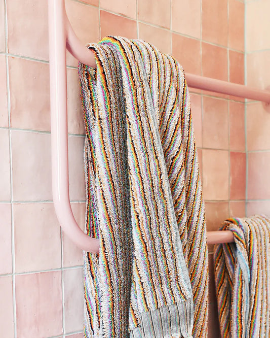 Kip & Co FINE LINES TURKISH BATH TOWEL | The Ivy Plant Studio