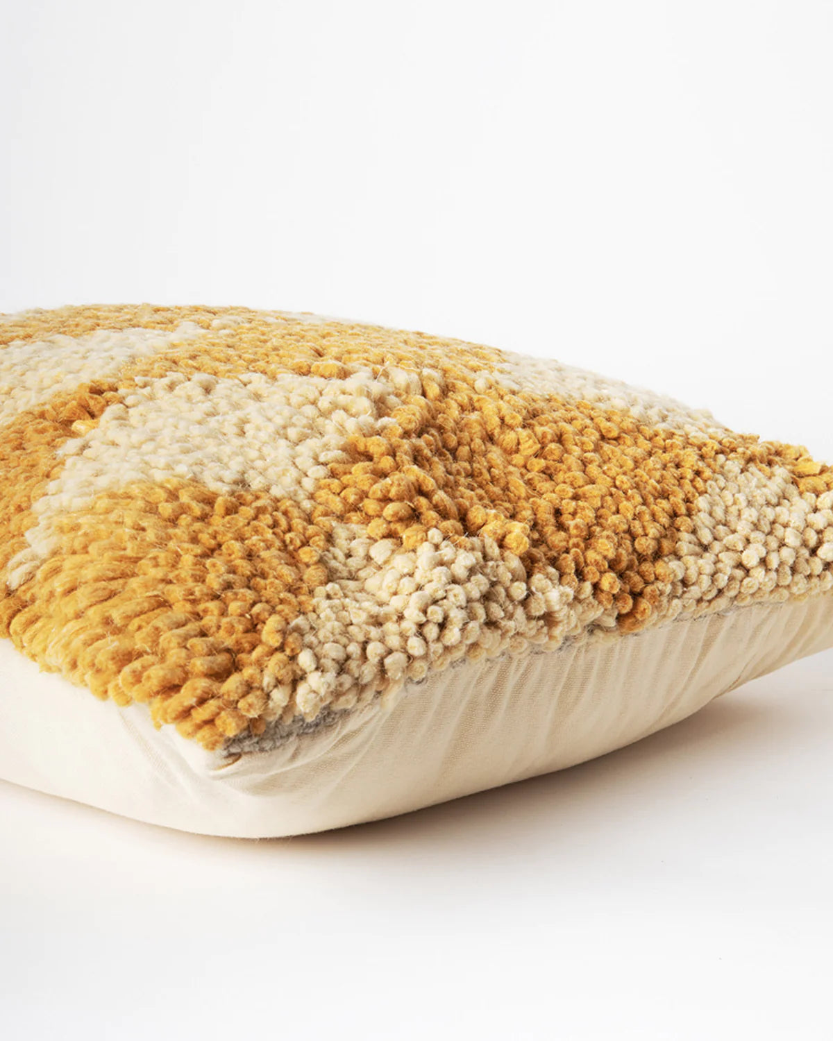 Kip & Co GOLDEN DIAMOND FELTED WOOL CUSHION | The Ivy Plant Studio
