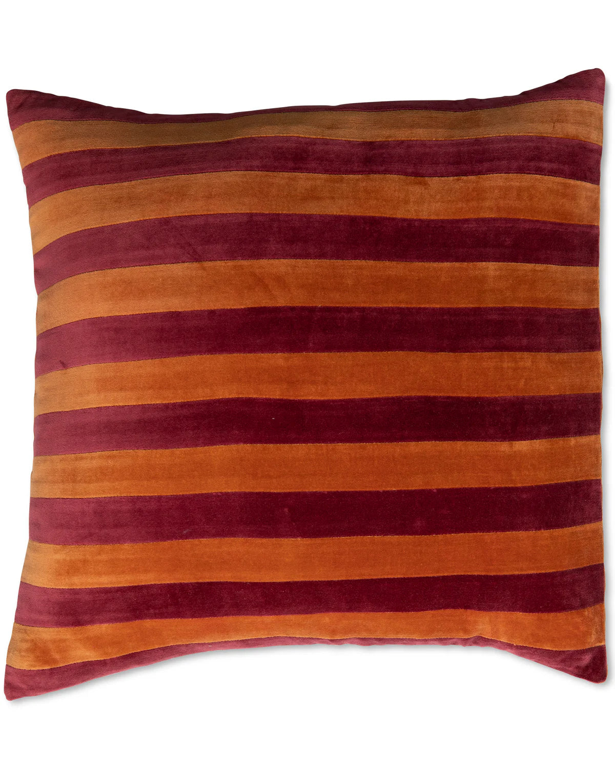 Kip & Co HUMPHREY STRIPED AND SQUARE VELVET CUSHION | The Ivy Plant Studio