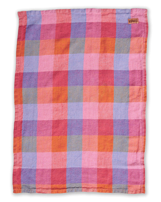 Kip & Co TUTTI FRUTTI LINEN TEA TOWEL | The Ivy Plant Studio 