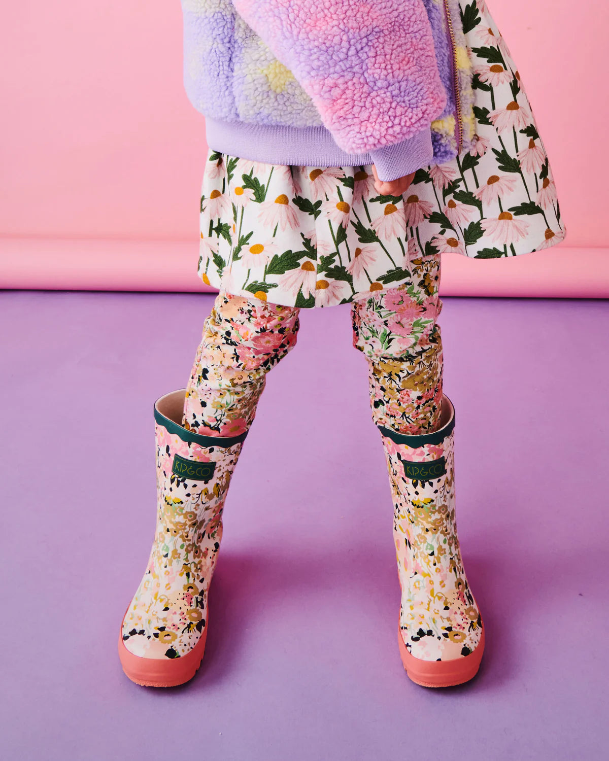 Kip & Co YOU'RE BEAUTIFUL KIDS GUMBOOT | The Ivy Plant Studio 