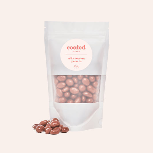 Coated Milk Chocolate Peanuts 200g | The Ivy Plant Studio | 