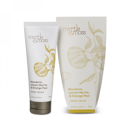 Myrtle & Moss Hand Cream - Mandarin, Lemon Myrtle & Orange Peel | The Ivy Plant Studio