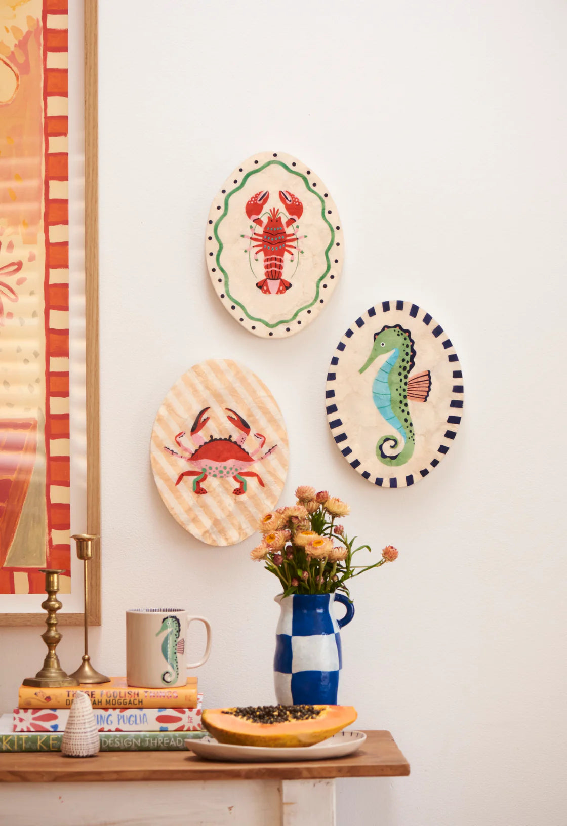 Jones & Co Offshore Seahorse Tile | The Ivy Plant Studio 