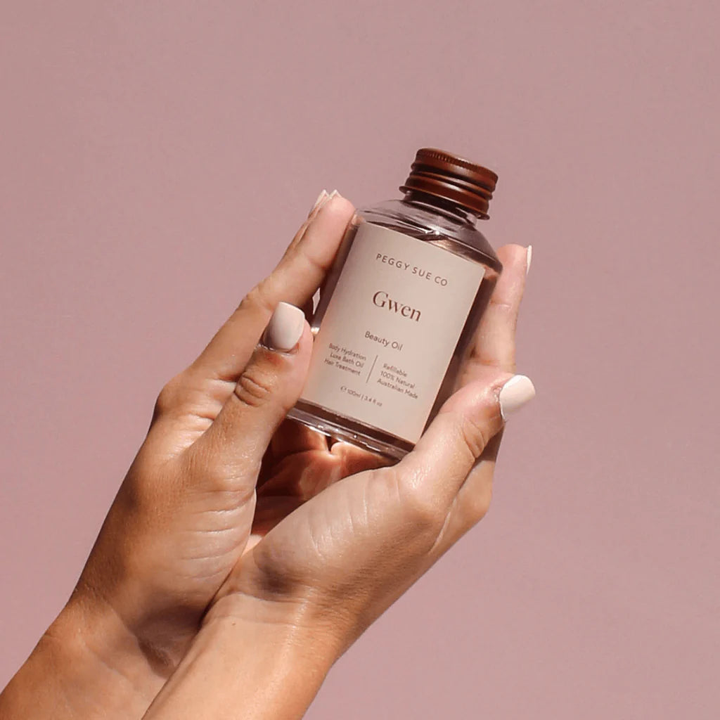 Peggy Sue Co Gwen Beauty Oil, peggy Sue, body oil, the ivy plant studio,