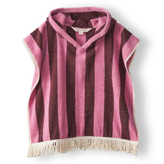  SAGE AND CLARE JARITA HOODED TOWEL - ROSEWATER | THE IVY PLANT STUDIO 
