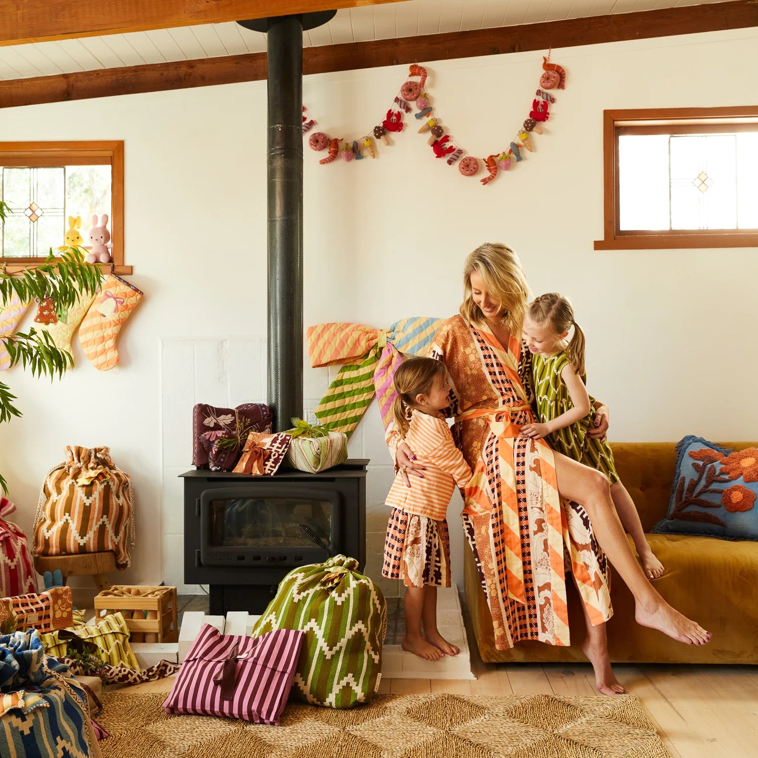 SAGE X CLARE HEENA COTTON ROBE | THE IVY PLANT STUDIO