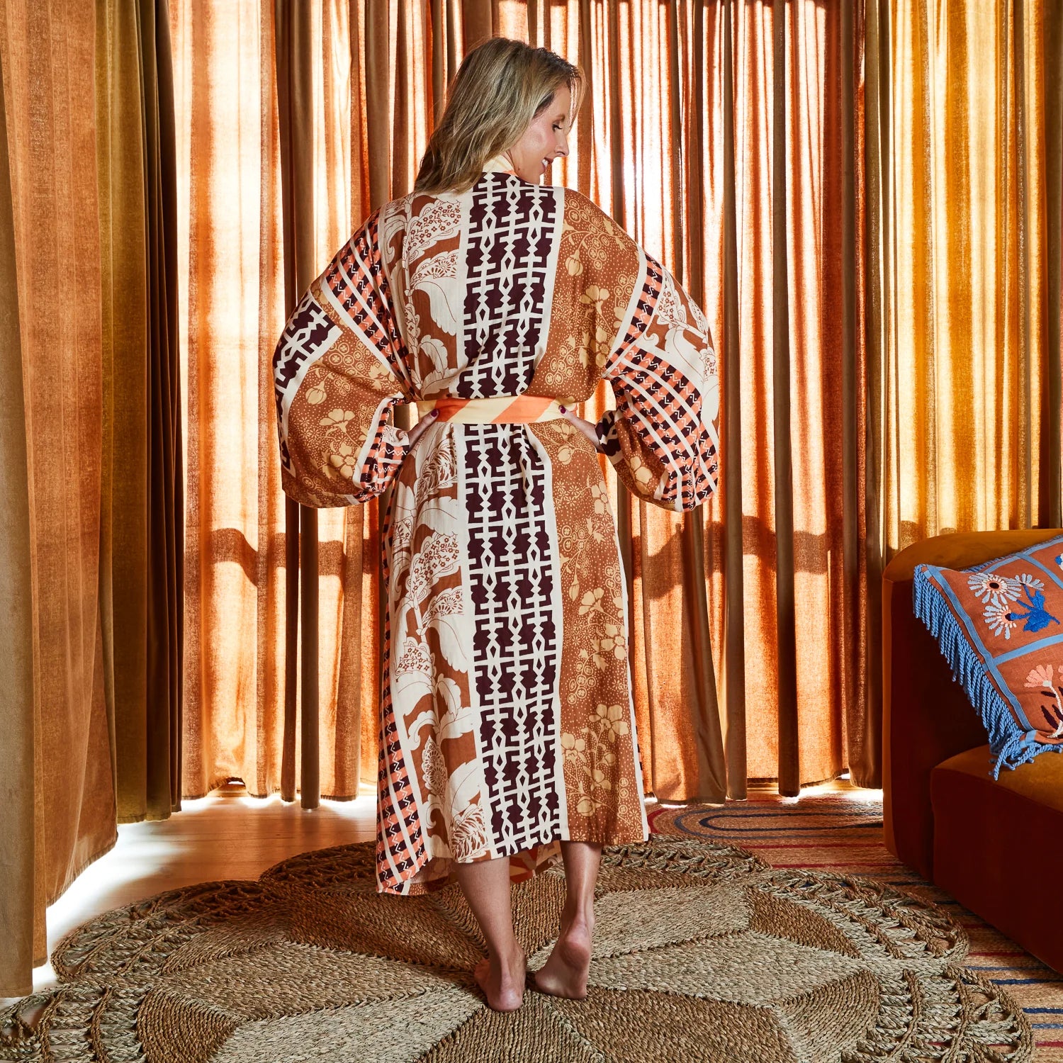 SAGE X CLARE HEENA COTTON ROBE | THE IVY PLANT STUDIO