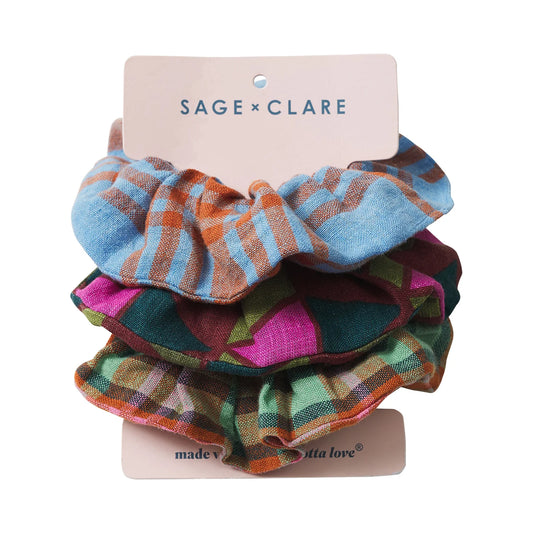 SAGE X CLARE TELMA SCRUNCHIE SET | THE IVY PLANT STUDIO