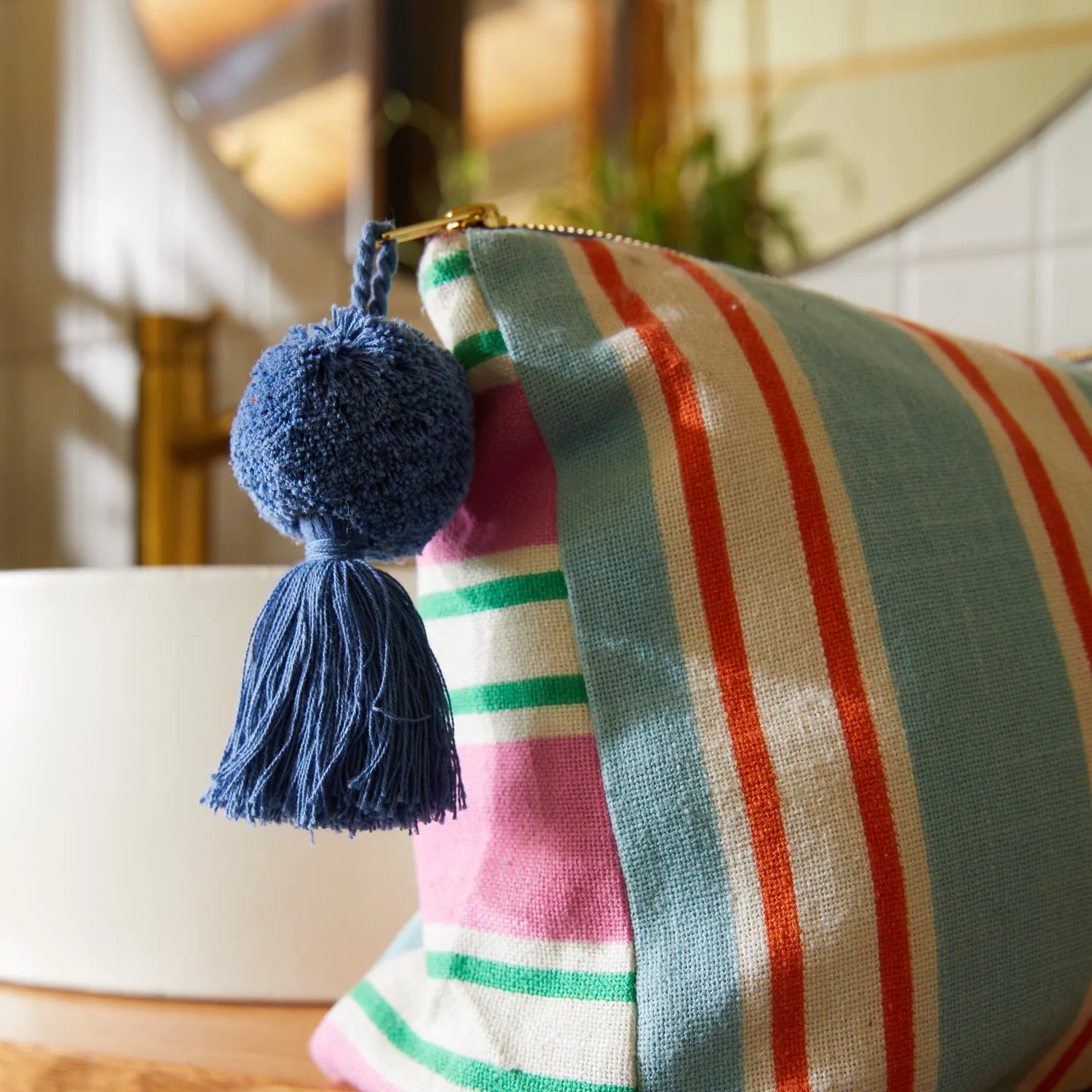 SAGE X CLARE TISHY COSMETIC BAG | THE IVY PLANT STUDIO