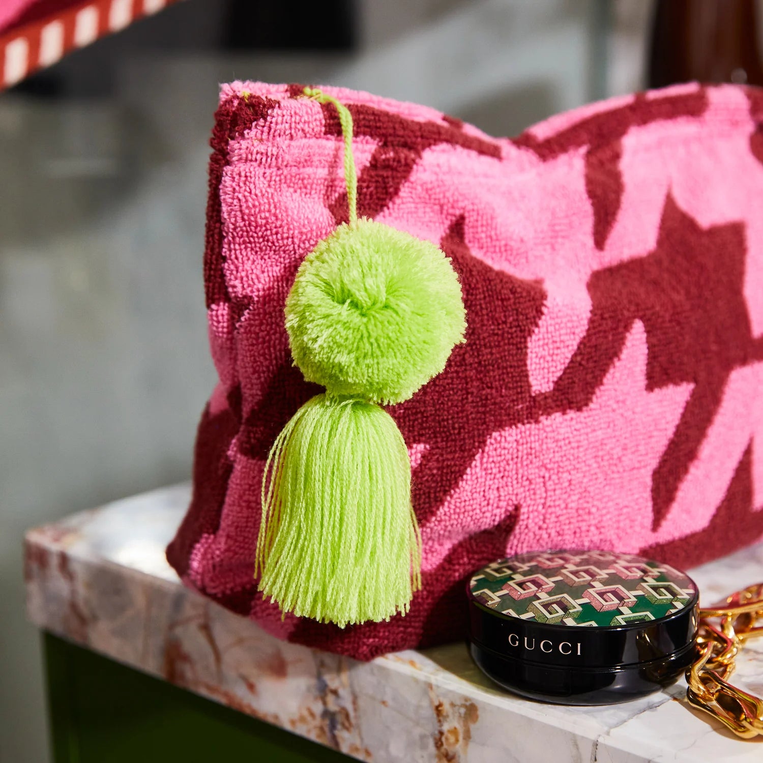SAGE X CLARE VINITA TERRY POUCH - COSMOS | THE IVY PLANT STUDIO 