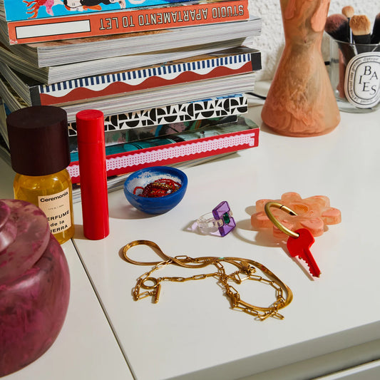 WHITNEY KEYRING - CAVIAR