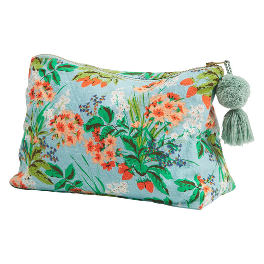 SAGE X CLARE YARROW COSMETIC BAG | THE IVY PLANT STUDIO