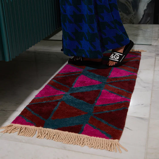 Sage X Clare PIRRO BATH RUNNER | The Ivy Plant Studio