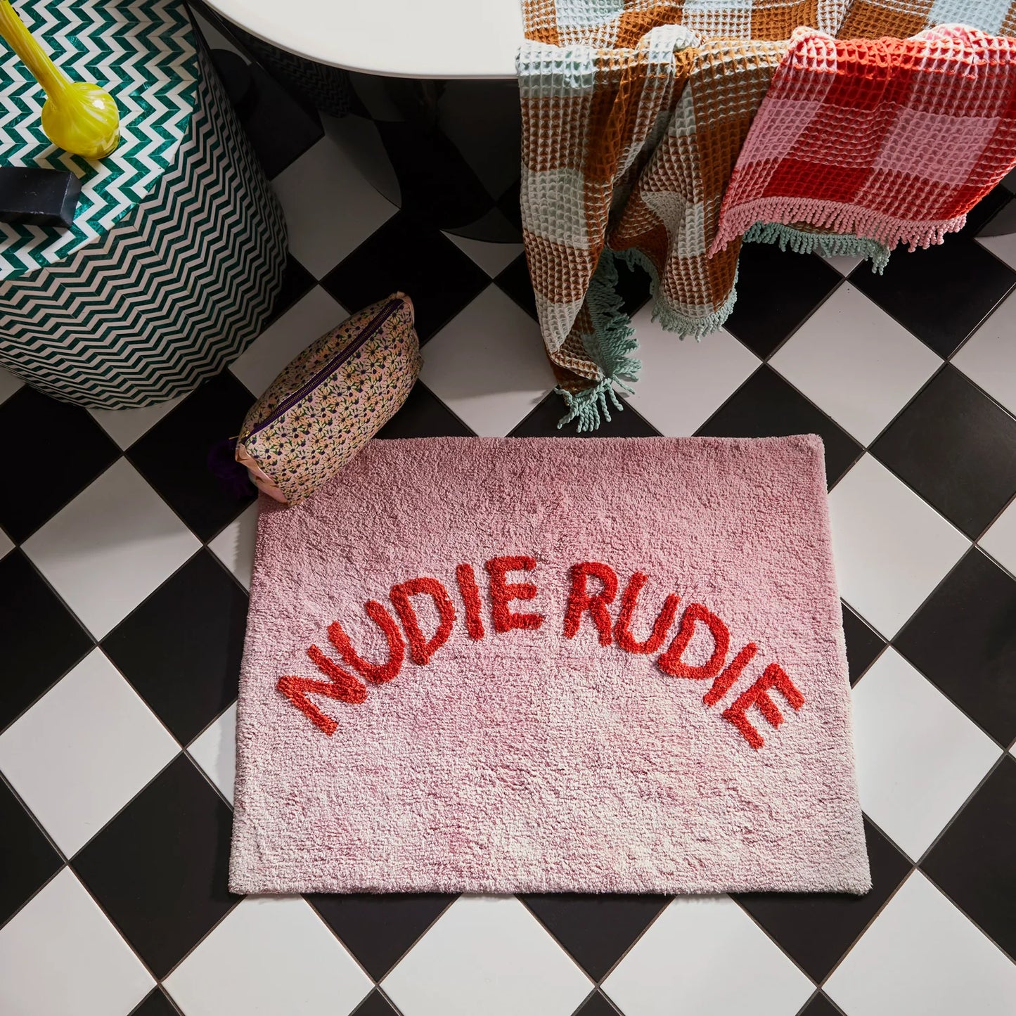 Sage X Clare TULA NUDIE BATH MAT - LILAC | The Ivy Plant Studio