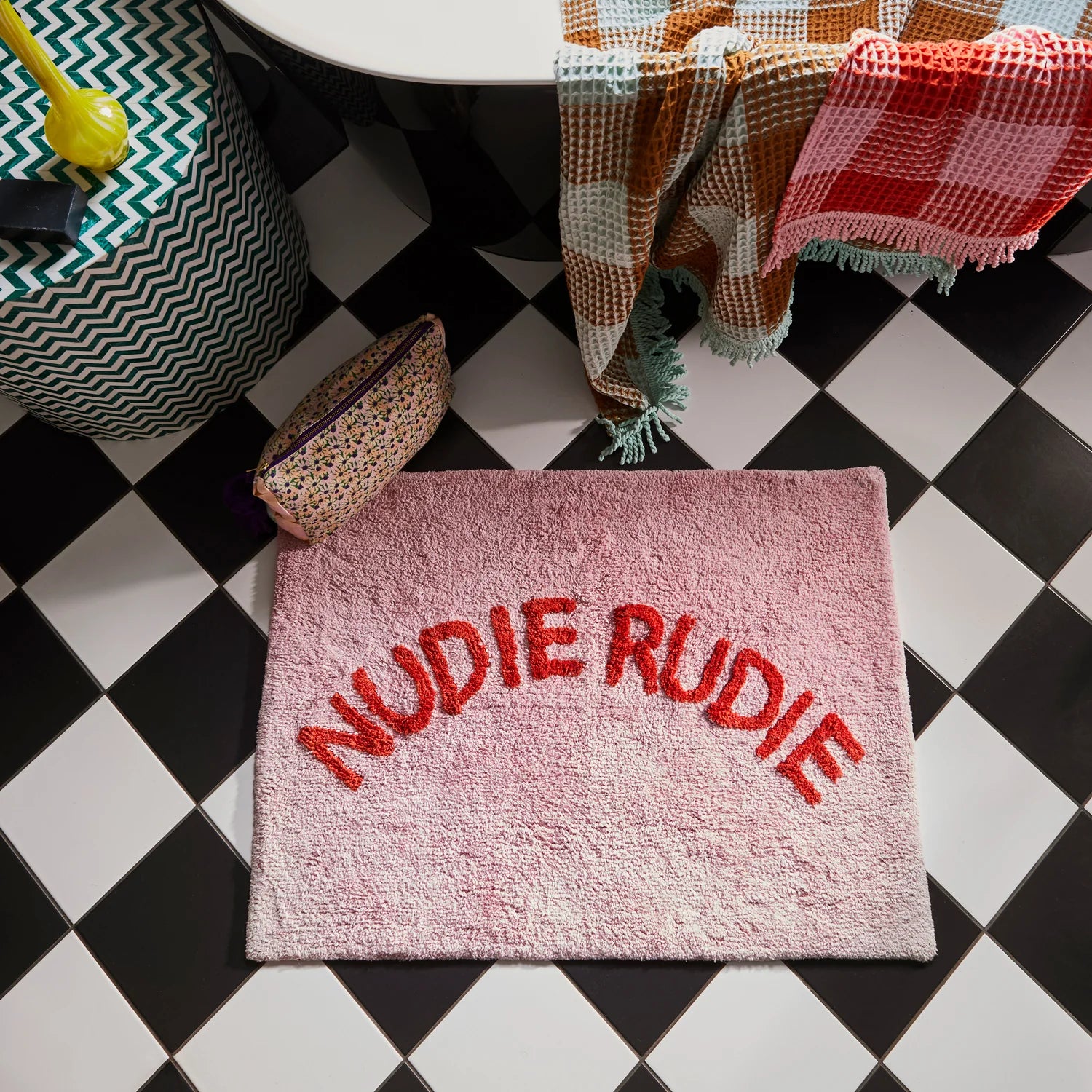 Sage X Clare TULA NUDIE BATH MAT - LILAC | The Ivy Plant Studio