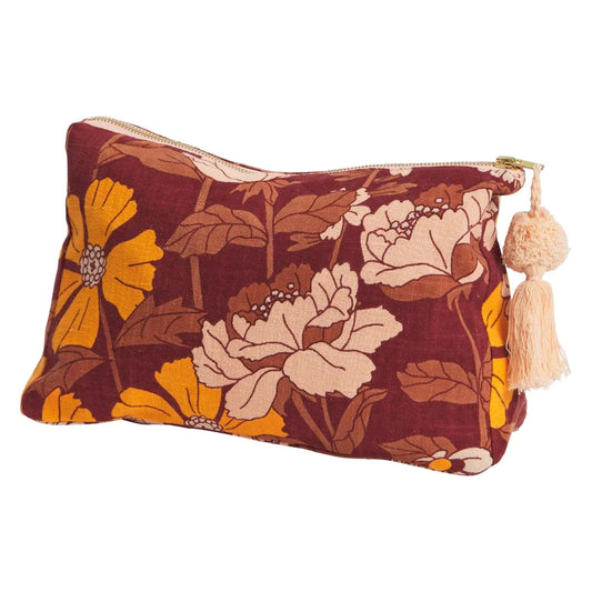 Sage x Clare | Benita Cosmetic Bag | The Ivy Plant Studio |  