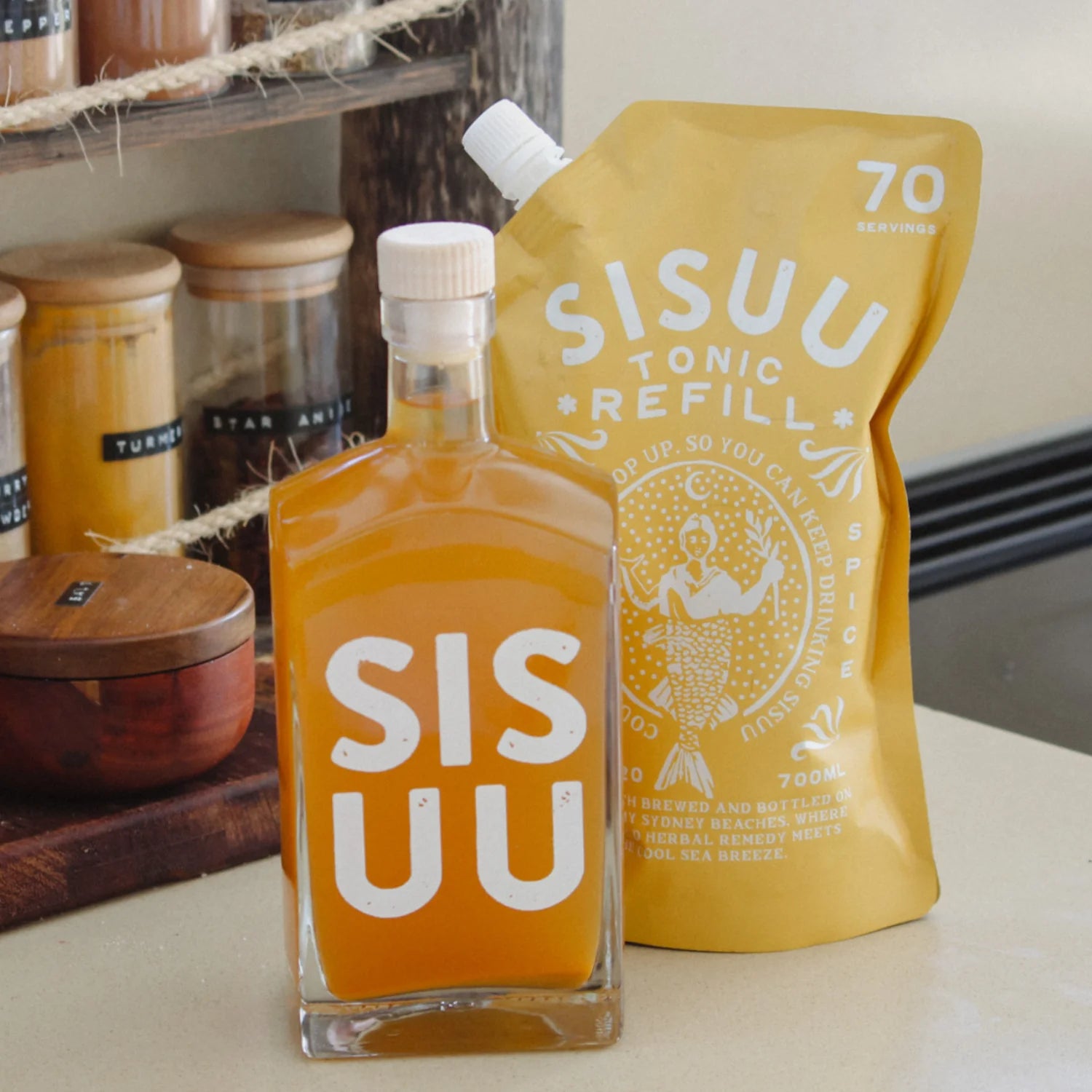 SISUU TONIC FIRE & SPICE Refill 700ml | The Ivy Plant Studio