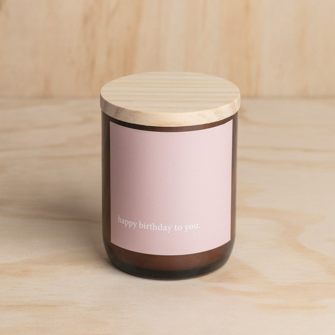 The Commonfolk Collective Happy Birthday Pink - Candle | The Ivy Plant Studio 