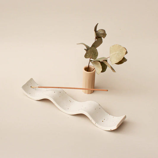 Waves Incense Holder
