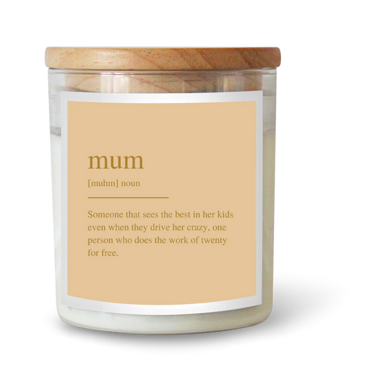 Mum Candle