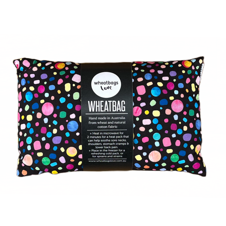 Wheatbags Love WHEAT BAG BLACK PEBBLES | THE IVY PLANT STUDIO