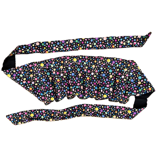 Wheatbags Love WRAP AROUND HEAT PACK - BLACK PEBBLES | THE IVY PLANT STUDIO