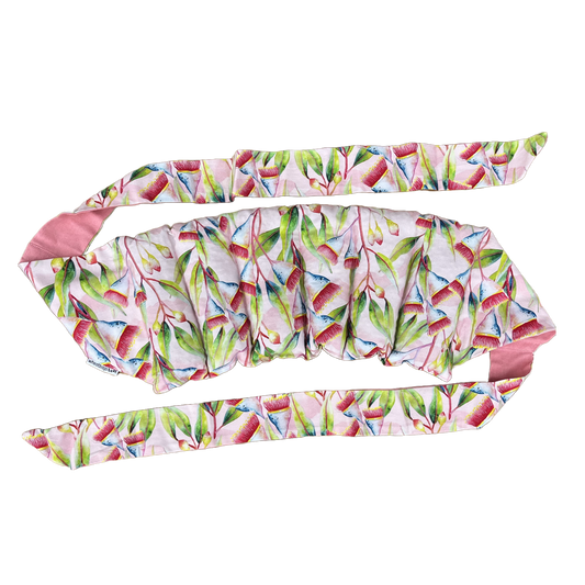 Wheatbags Love WRAP AROUND HEAT PACK - GUM BLOSSOM | THE IVY PLANT STUDIO