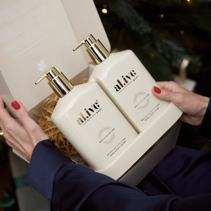 al.ive Body | Golden Wattle & Citrus - Duo | The Ivy Plant Studio 