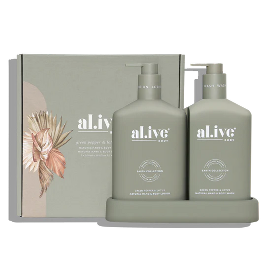 al.ive Body | Green Pepper & Lotus Duo | The Ivy Plant Studio 