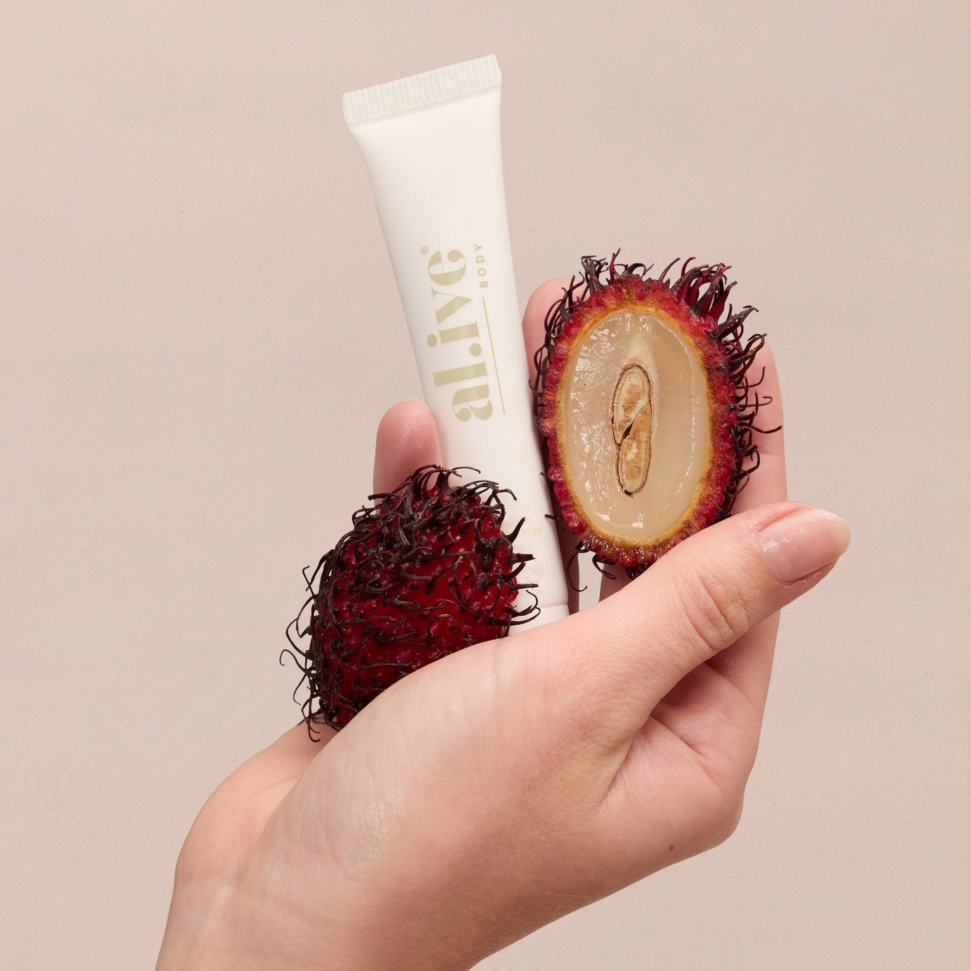 ali.ve Body - Tinted Lip Butter - Lychee Blush | The Ivy Plant Studio