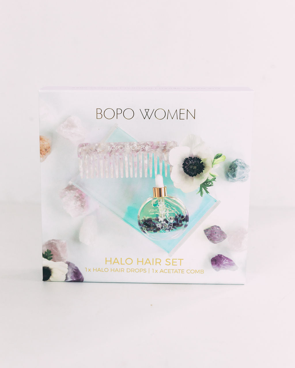 BOPO WOMAN - Halo Hair Oil Drops Gift Set | The Ivy Plant Studio | hair | bopo