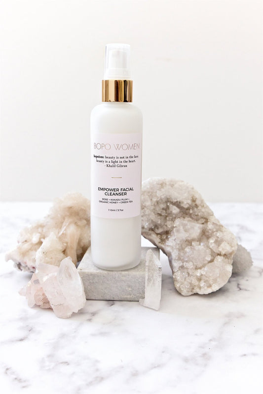 Bopo Women empower facial cleanser | bopo women  | the ivy plant studio 
