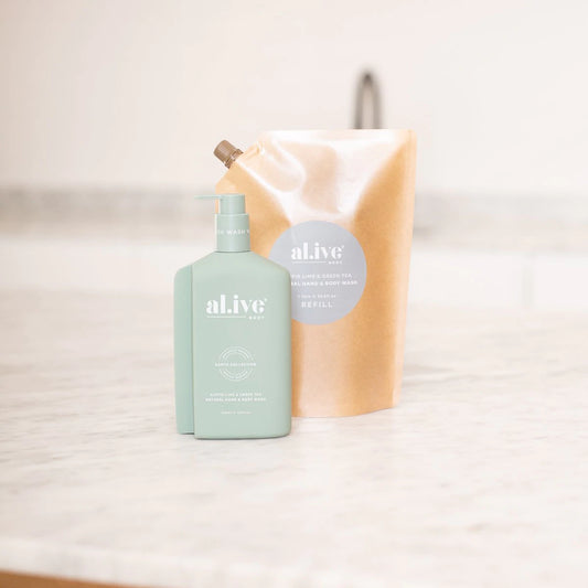 Alive Body Kaffir Lime & Green Tea | The Ivy Plant Studio 