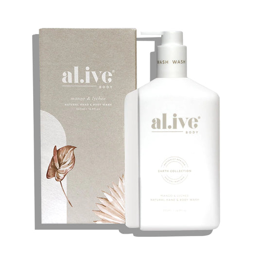 alive body Mango & Lychee hand & body wash | alive body | The Ivy plant studio 