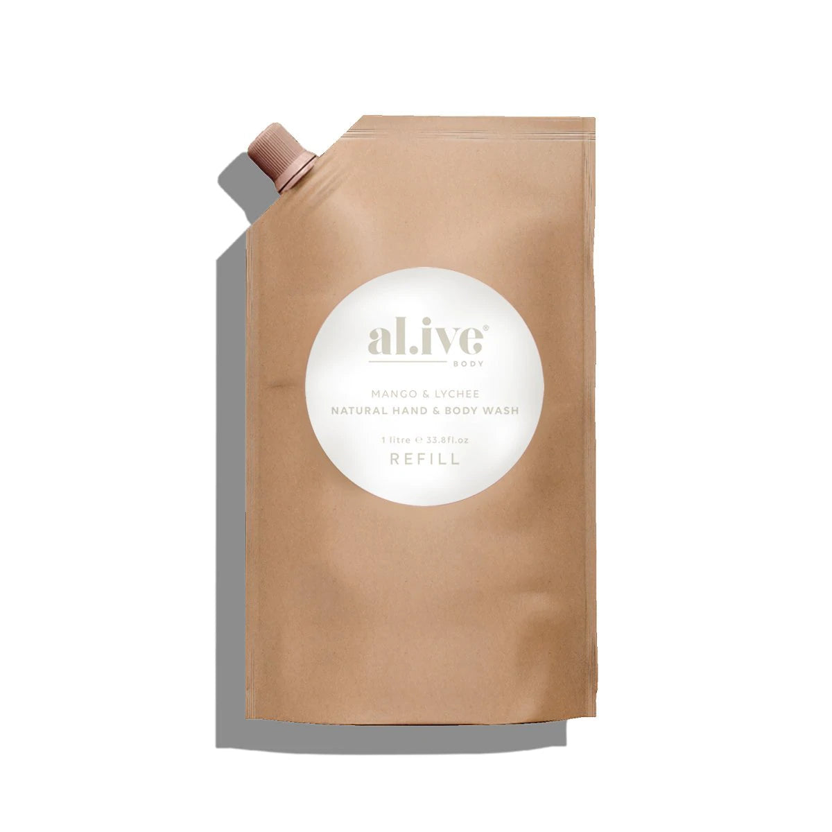 al.ive Body - Mango & Lychee Hand & Body Wash Refills | alive Body refill | The Ivy Plant Studio | 