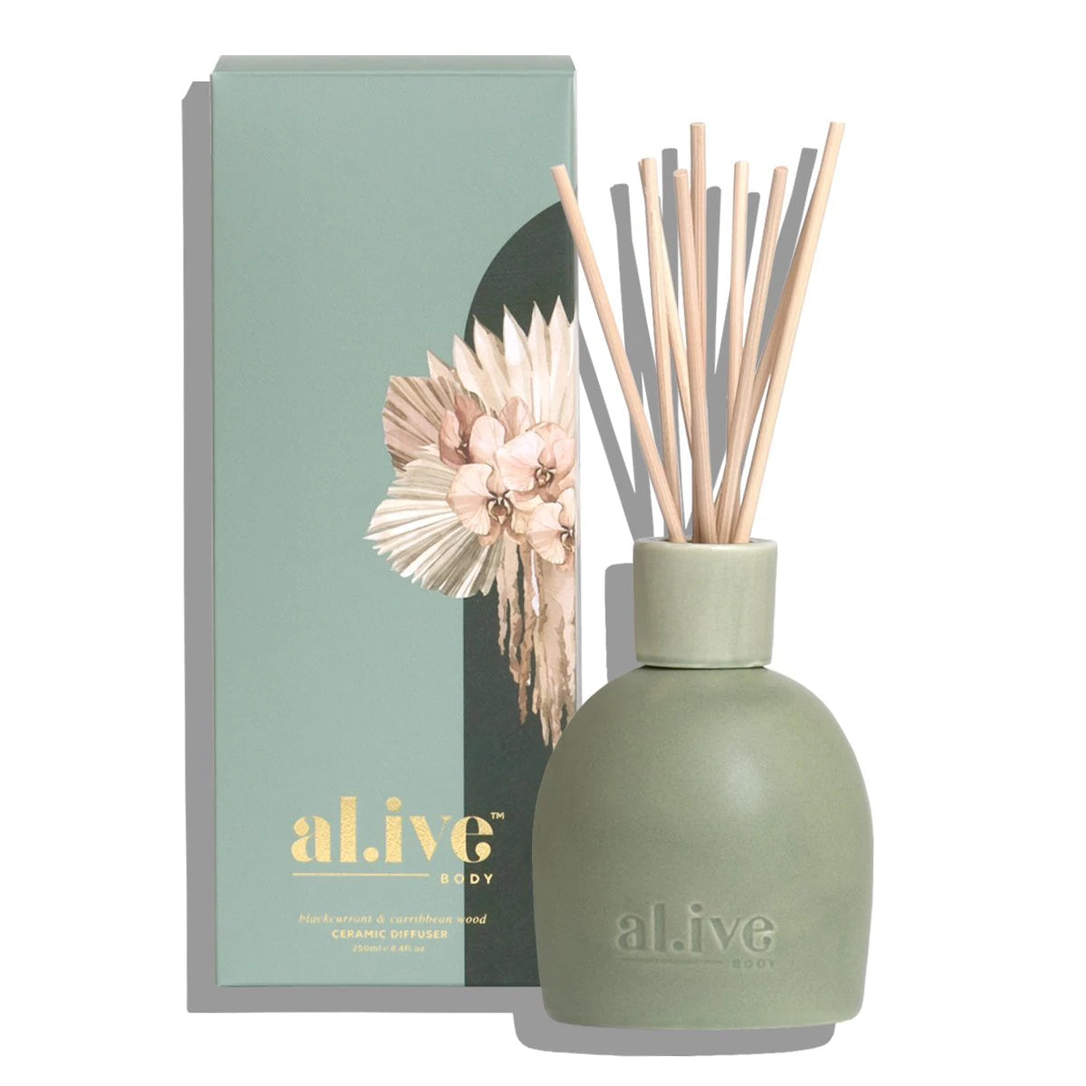 ALIVE BODY blackcurrant caribbean wood diffuser | ALIVE BODY  | the ivy plant studio 