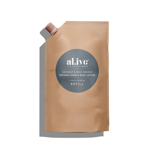 alive body coconut & wild orange lotion | alive body |