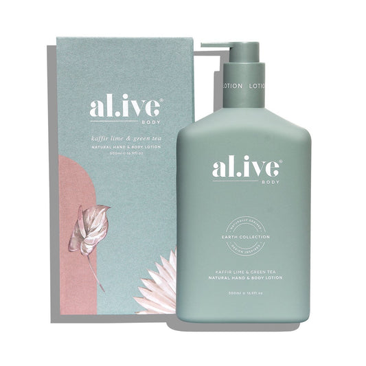 al.ive Body - Kaffir Lime & Green Tea Hand & Body Lotion | The Ivy Plant Studio | Phillip Island | Alive Body | 