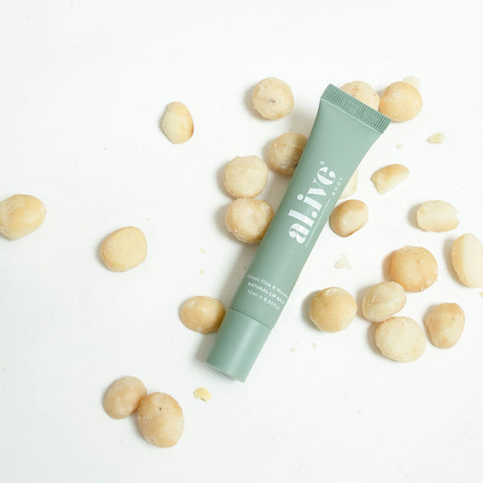 alive body kakadu plum and macadamia lip balm | alive body | the ivy plant studio 