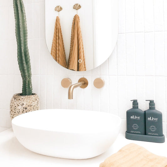 Alive Body Coconut and wild orange duo,  hand and body wash, hand and body lotion 