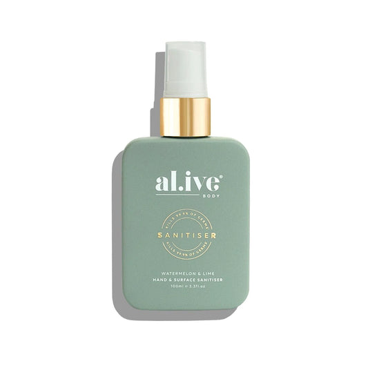 alive body watermelon & lime sanitiser | alive body | the ivy plant studio